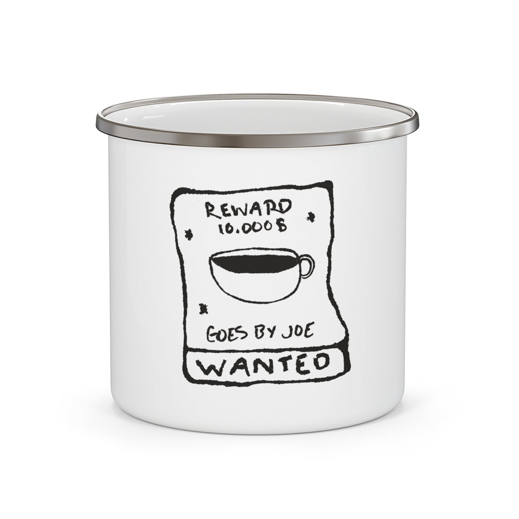 Enamel Mug - Keep Your Eyes Out for JOE