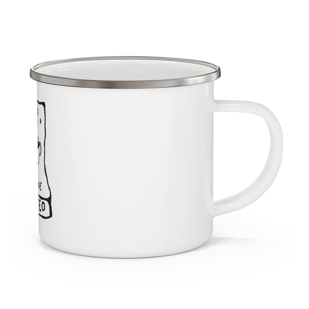 Enamel Mug - Keep Your Eyes Out for JOE