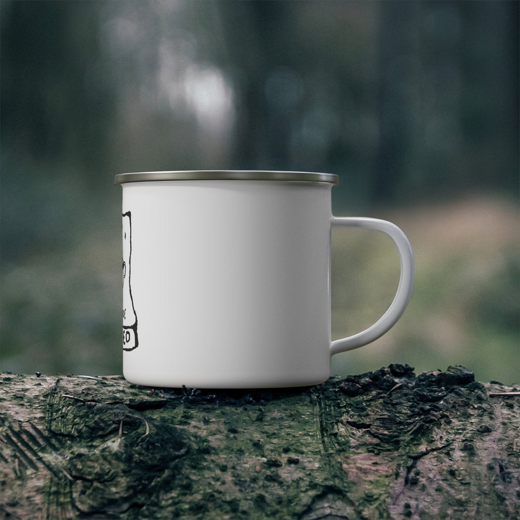 Enamel Mug - Keep Your Eyes Out for JOE